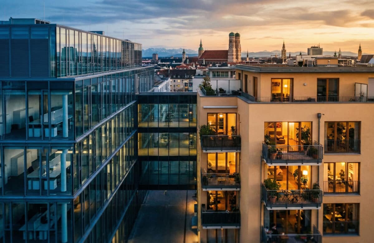 Büro-zu-Wohnung in München 2026: Förderung, Genehmigung und Wirtschaftlichkeit